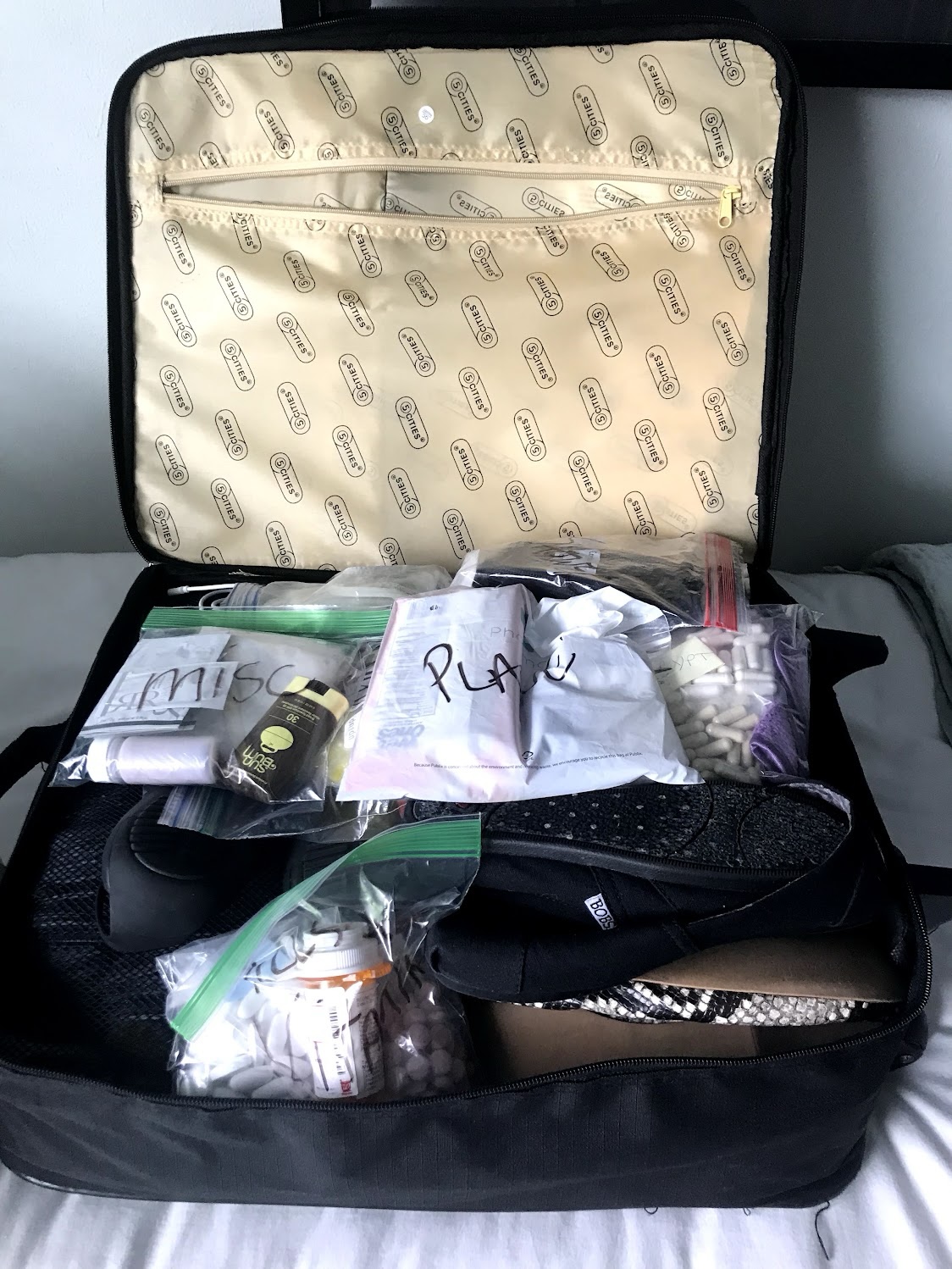 Annie’s Tip for Packing Non-Clothing Items