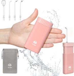 Small travel water flosser